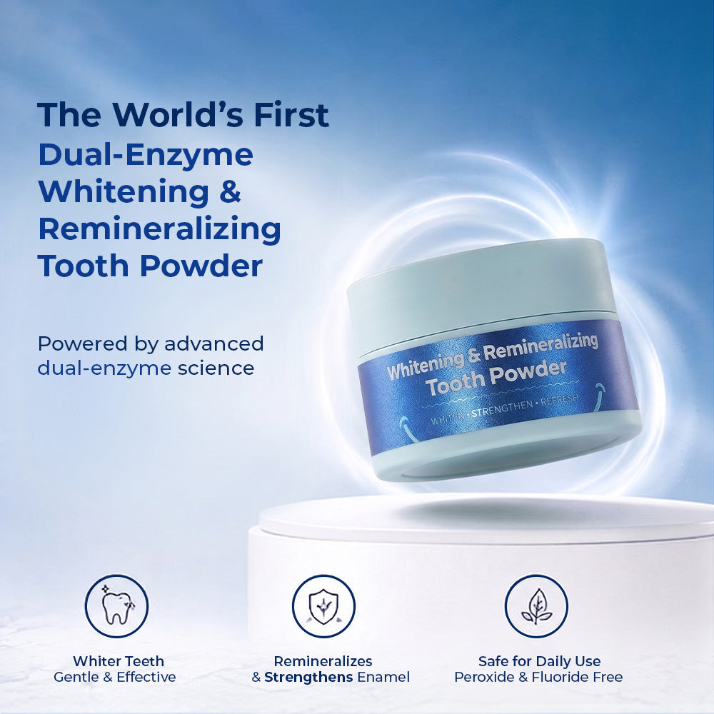 Whitening & Remineralizing Tooth Powder