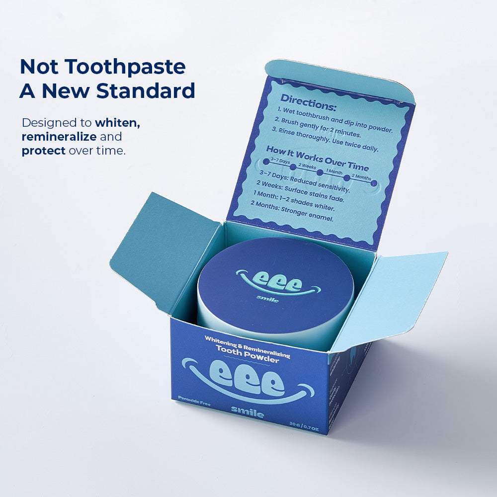 Whitening & Remineralizing Tooth Powder